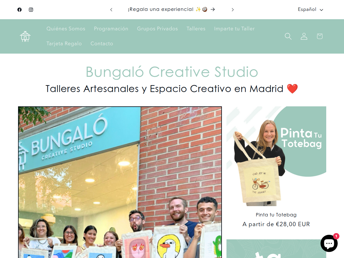 Bungaló Creative Studio–Pinta tu Totebag